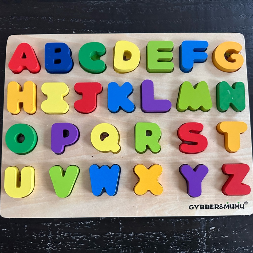 Colorful Alphabet Puzzle for Kids